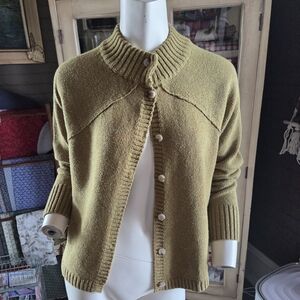 Elegant Mustard Women's Cardigan